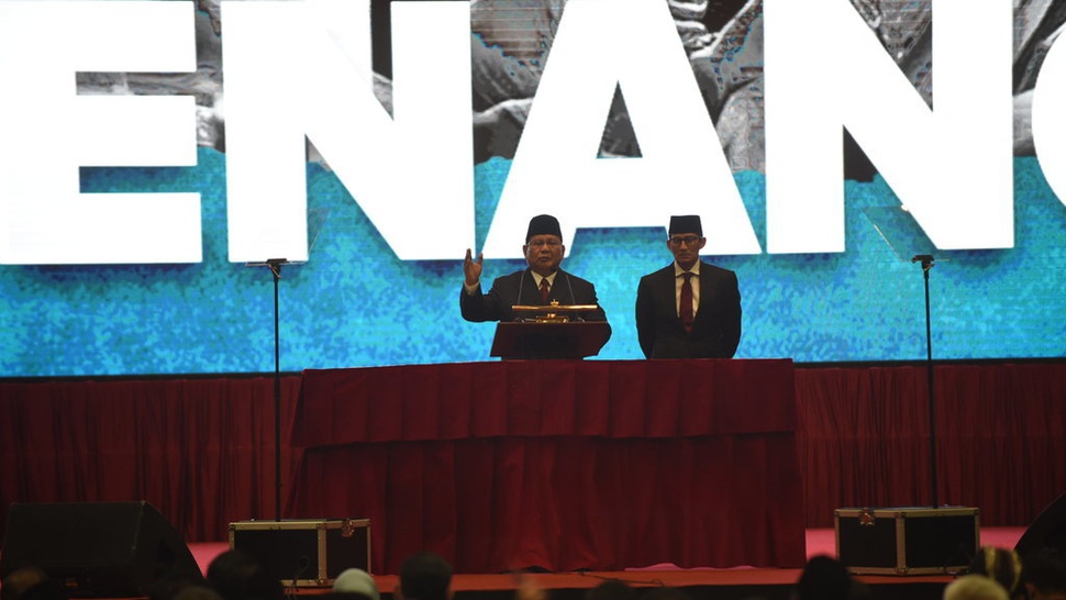 Nama Bung Karno dan Janji 'Kami Akan' dalam Pidato Prabowo