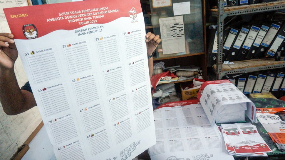 KPU dan Bawaslu Datangi Lokasi Pencetakan Surat Suara Pemilu