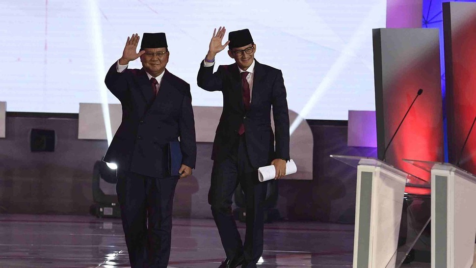 Debat Capres 2019: Prabowo Klaim Emak-Emak Pendukung Paling Keras