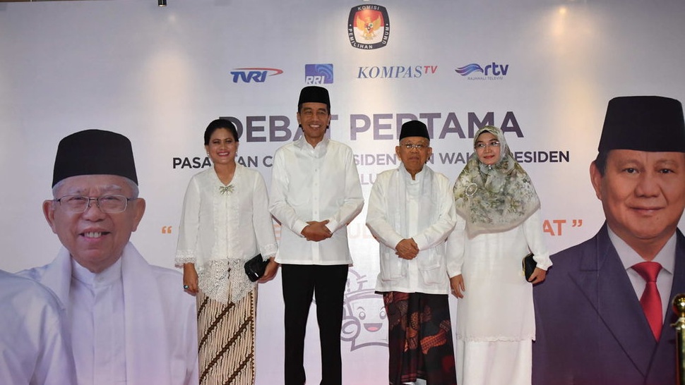 Batik Iriana Jokowi di Debat Pilpres Jadi Pesan untuk Para Pemimpin