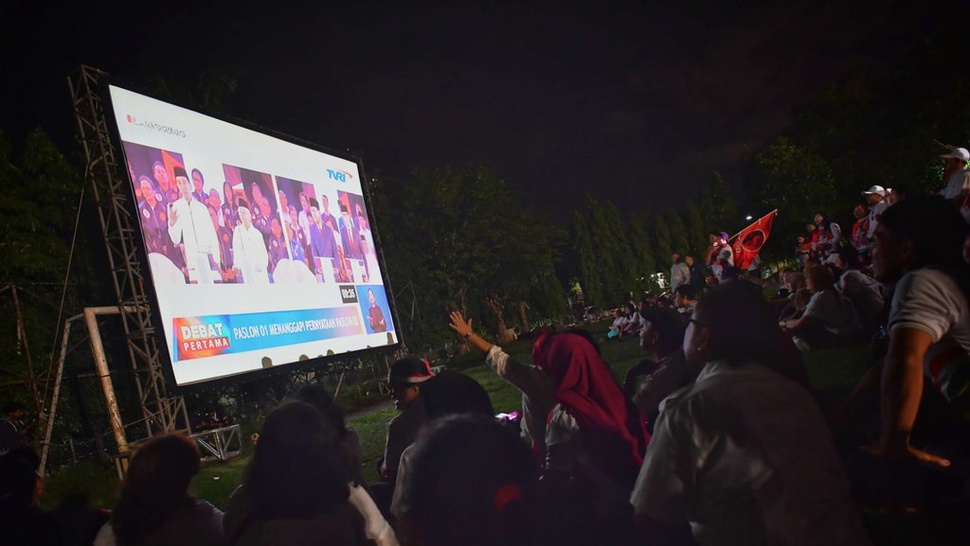 Debat Capres 2019: Prabowo-Sandi Unggul Sementara di Dunia Maya