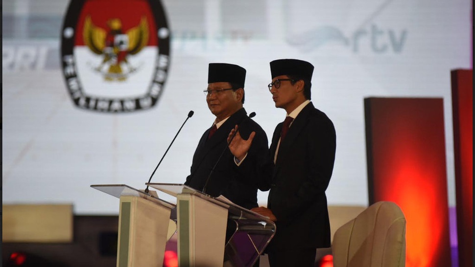 Debat Capres: Prabowo Menduga Terorisme Dikirim dari Negara Lain