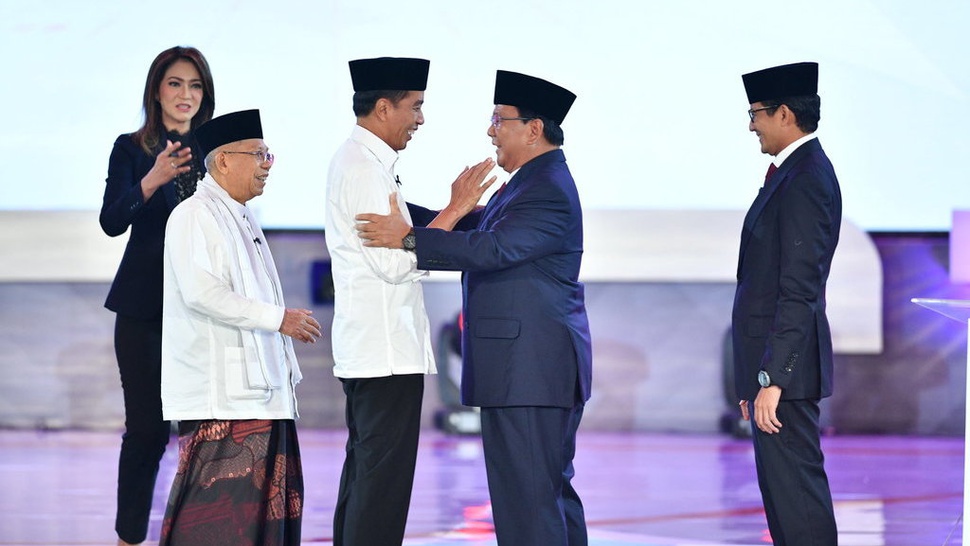 Transkrip Lengkap Debat Perdana Pilpres 2019 Segmen Enam