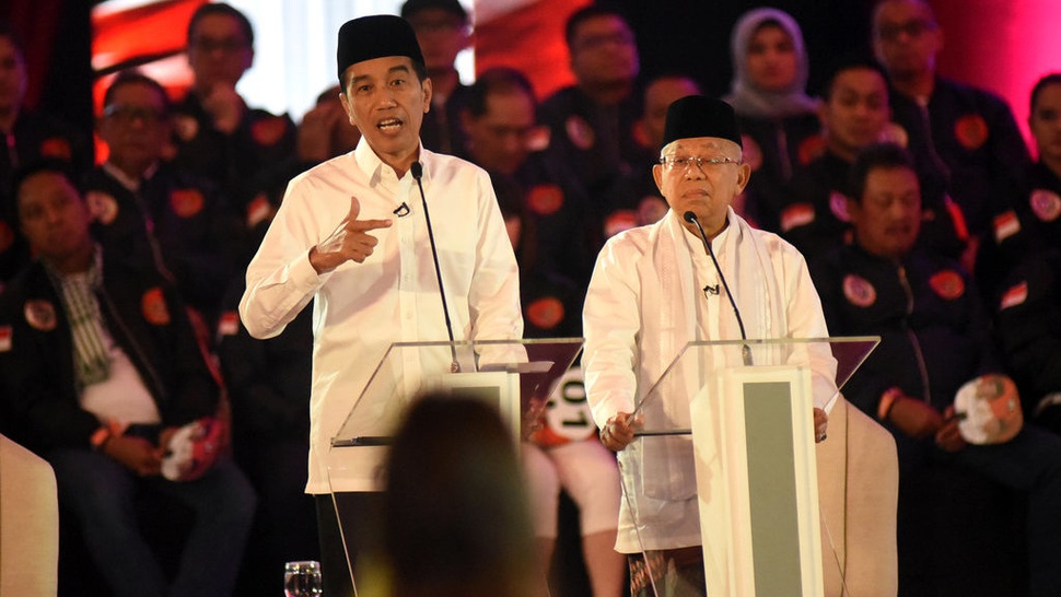 TKN Klaim Tak Ada Sumbangan Dana dari Jokowi-Ma'ruf Untuk Kampanye