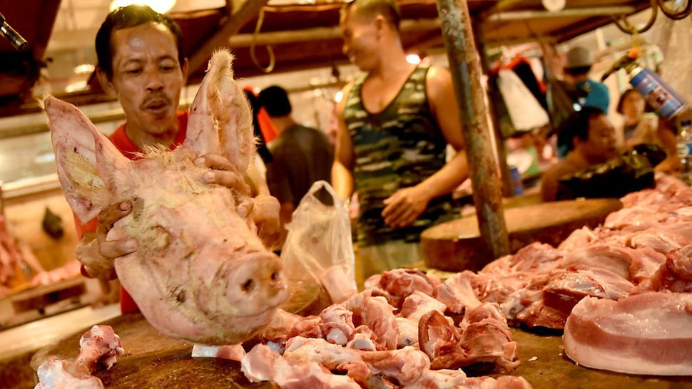 BPS Catat Tak Ada Impor Daging Babi dari Cina selama 2020