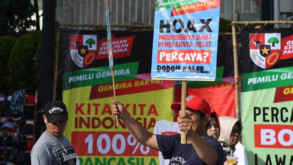 Kominfo Mengidentifikasi 181 Hoaks Isu Politik Jelang Pilpres 2019