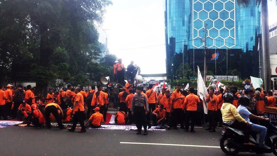 Serikat Pekerja Pos Indonesia Gelar Demo Tuntut Pencopotan Direksi