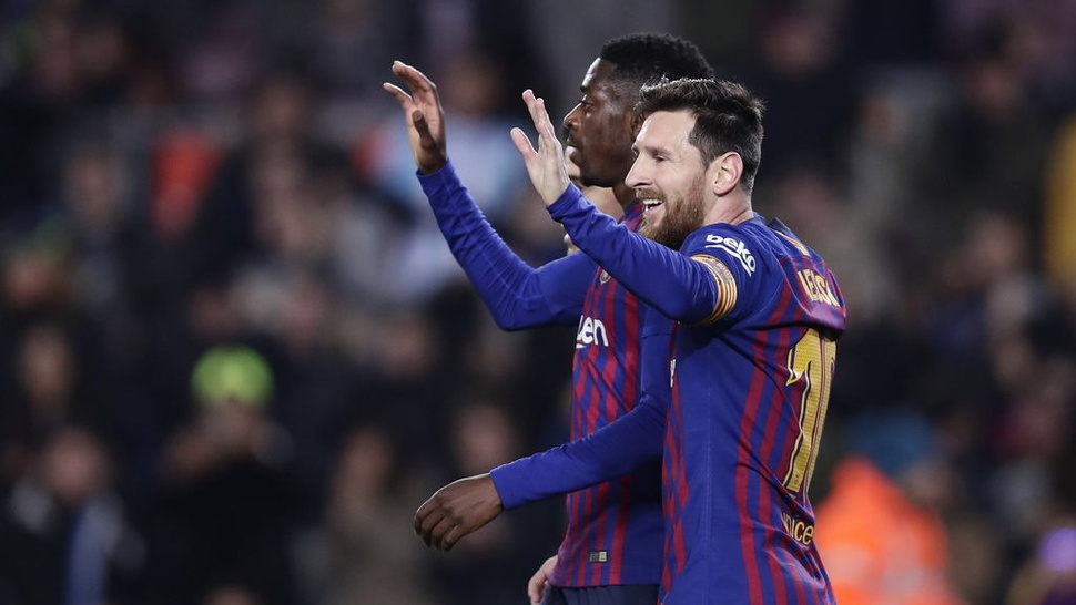 Hasil Real Betis vs Barcelona di Liga Spanyol 2019: Messi Hattrick