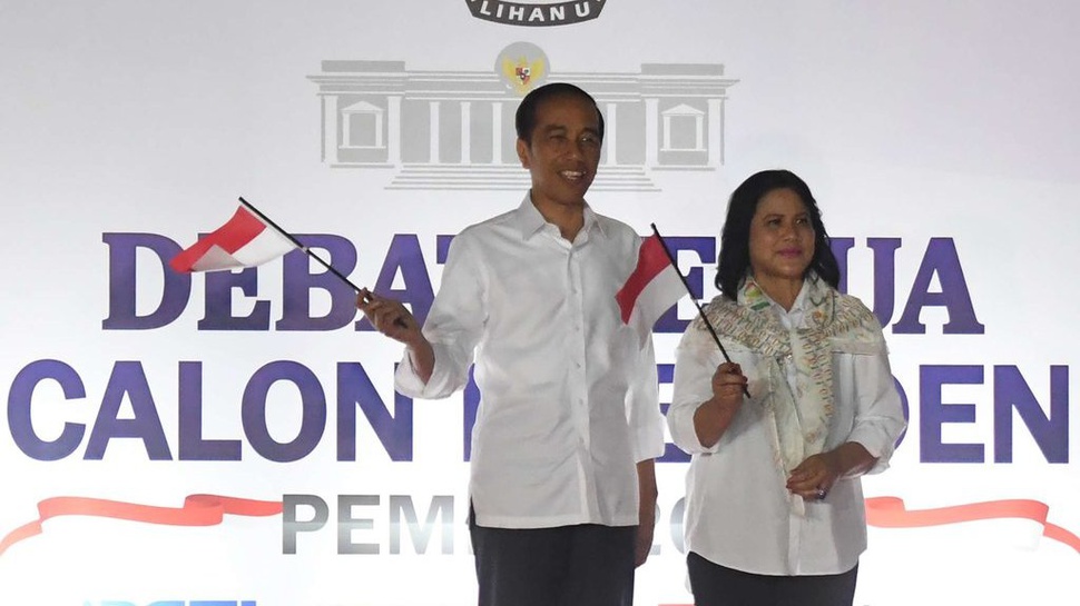 Debat Kedua Capres: Jokowi Tekankan Kurangi Pemakaian Energi Fosil