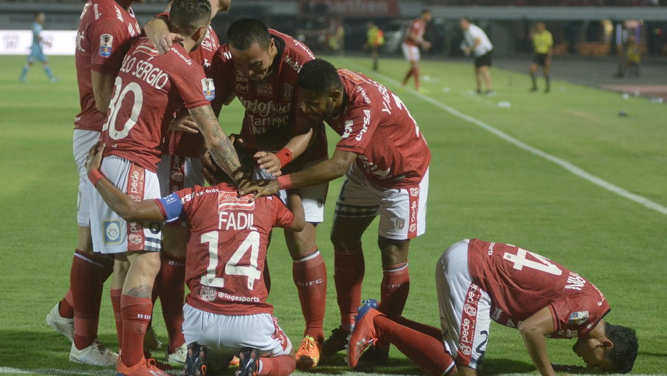 Hasil Semen Padang vs Bali United, Babak 1 Serdadu Tridatu Unggul