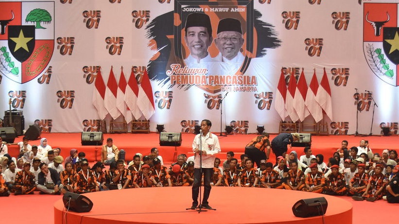Ketum Pemuda Pancasila: Kami Tidak Mendukung, Tapi Memilih Jokowi