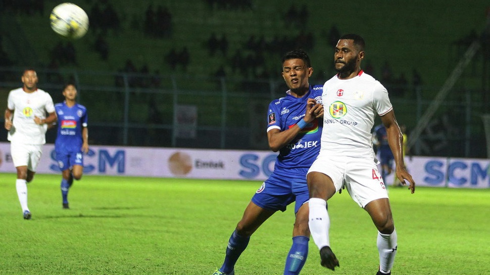 Hasil Arema FC vs Kalteng Putra: Singo Edan Unggul di Babak Pertama