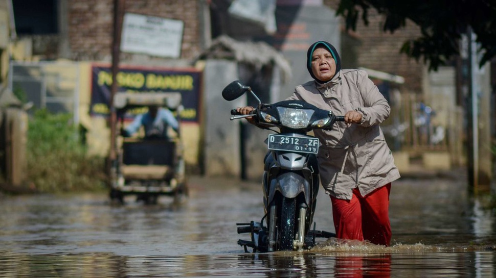 Sungai Citarum Meluap, 22.105 Keluarga di Bandung Terdampak Banjir