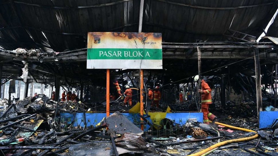 Dirut PD Pasar Jaya Jelaskan Kemungkinan Penyebab Kebakaran Blok A