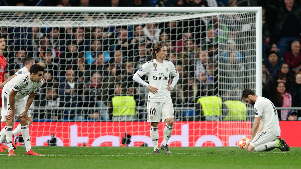 Hasil Real Sociedad vs Real Madrid Skor 3-1, Kekalahan ke-11