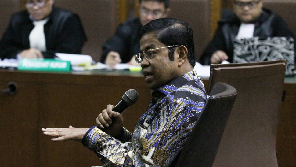 Kasus Suap PLTU Riau I: Idrus Marham akan Bacakan Nota Pembelaan