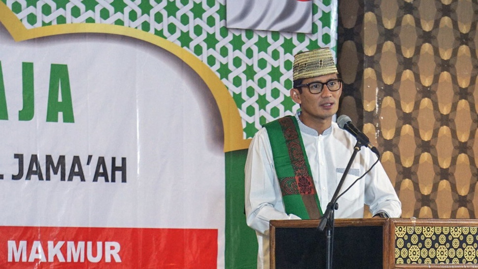 Sandiaga Ingin Pilpres 2019 Kembali Seperti Pilgub DKI Jakarta