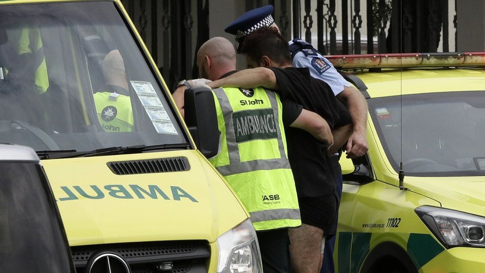 Penembakan 2 Masjid di Christchurch Selandia Baru, 4 Orang Ditahan
