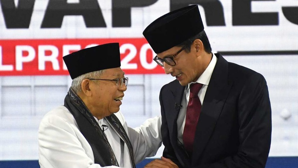 Debat Cawapres, Ma'ruf: Kunci Indonesia Maju Ada di SDM