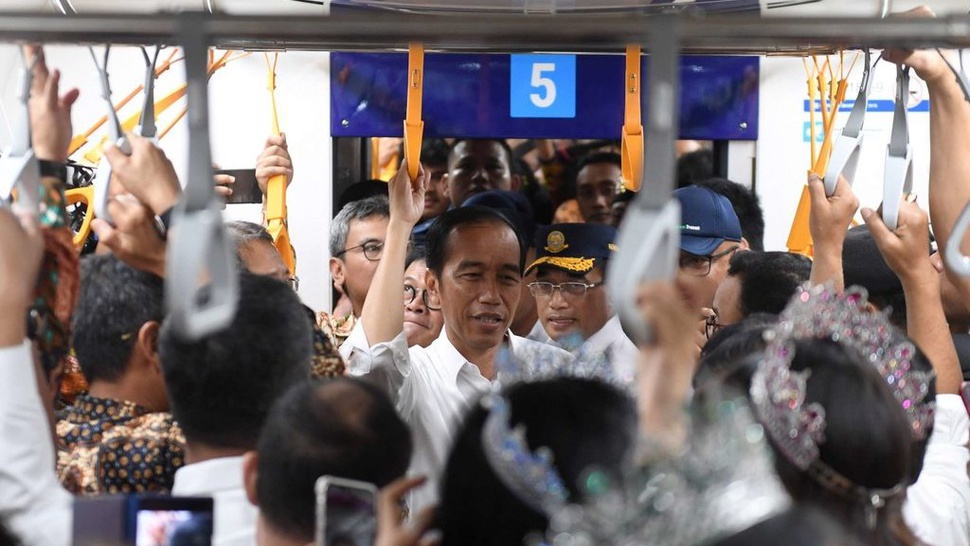 Jokowi akan 'Ground Breaking' MRT pada 24 Maret 2019