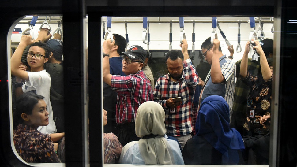 Hari Ketujuh Uji Coba MRT Jakarta