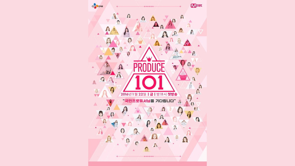 Produce X 101 Raih Rating Tertinggi TV Show di Korea Selatan