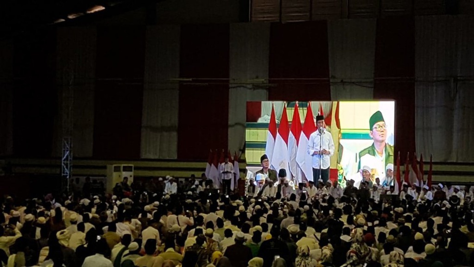 Jokowi Sarankan Coblos Baju Putih Saat Kampanye di Banten