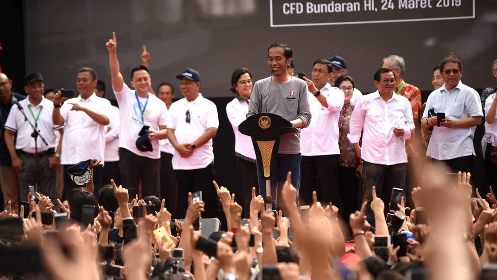 Presiden Jokowi Meresmikan MRT Jakarta