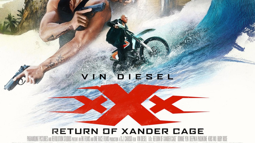 Film xXx: Return of Xander Cage Tayang Pukul 21.00 di Trans TV