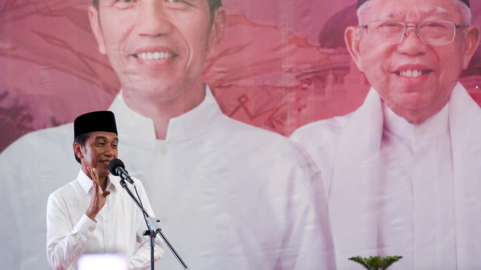 Sebut Kalsel Kota Religius, Jokowi Kenalkan Maruf Sebagai Ketua MUI
