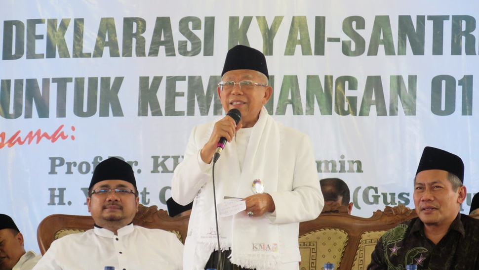 Ma'ruf Sindir Prabowo Sebab Pilih Cawapres Bukan dari Ijtimak Ulama