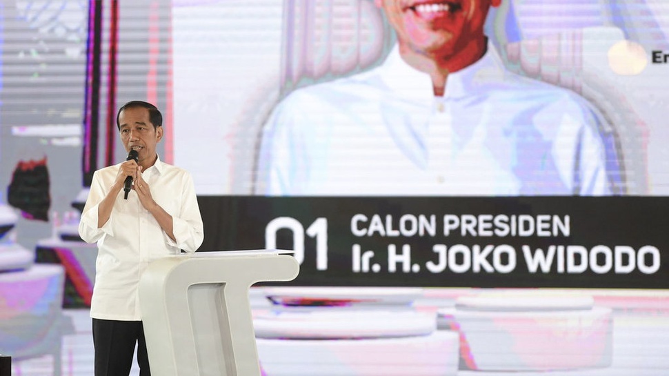 Debat Capres Ke-4, Jokowi: Tumbuhkan Nilai Pancasila Harus Kekinian