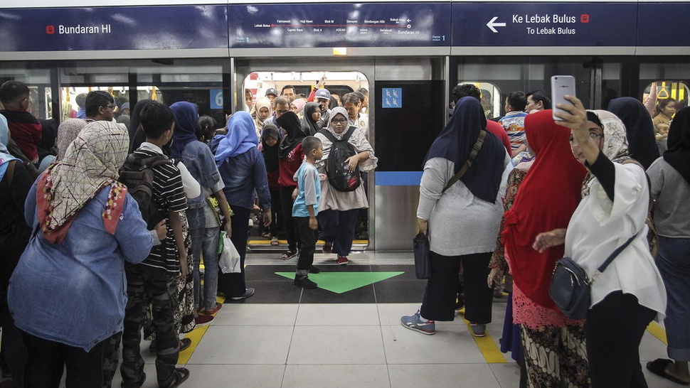 Listrik di Jakarta Padam, 4 Kereta MRT Terjebak di Bawah Tanah
