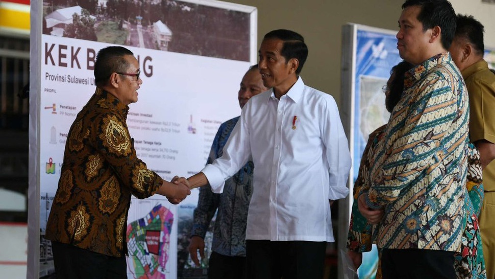 Presiden Jokowi Resmikan KEK Bitung, Morotai dan Maloy Batuta