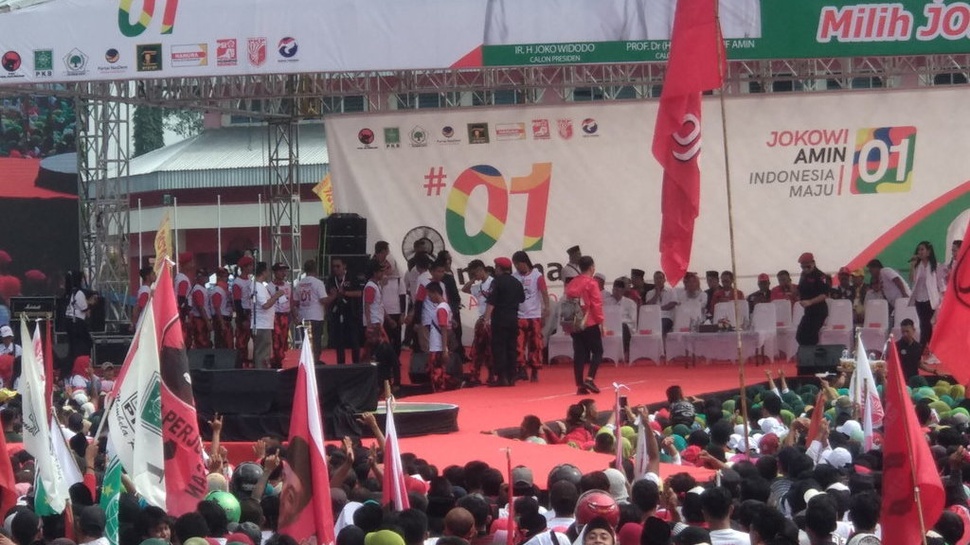 Pemuda Pancasila Banyumas Deklarasi Dukung Jokowi-Ma'ruf