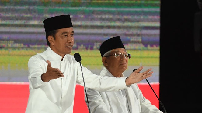 Debat ke-5, Jokowi: Defisit Neraca Dagang Turun 0,67 Miliar Dolar