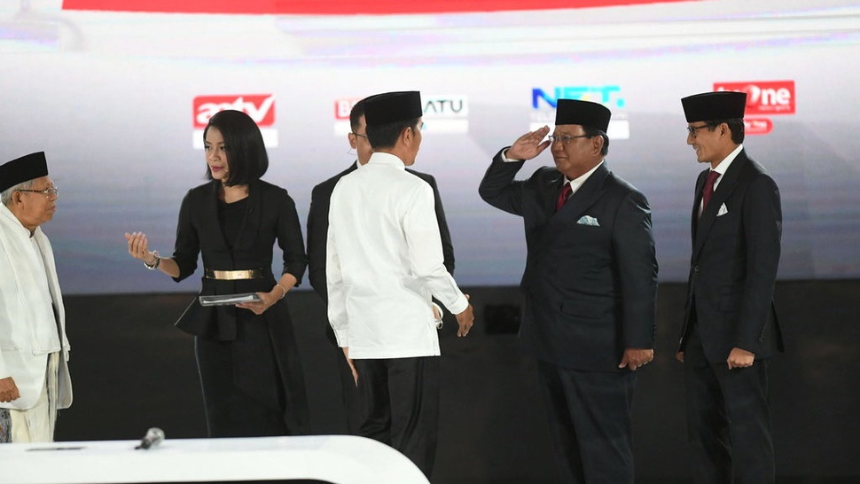 Hasil Real Count Pilpres KPU per 17.45 WIB: Jokowi-Prabowo Beda 15%