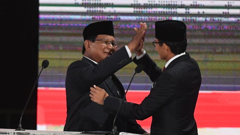 Prabowo-Sandi Irit Komentar Soal Aksi WO Politikus Demokrat