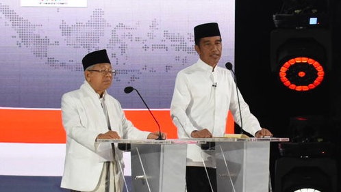 Debat Ke-5: Jawaban Jokowi Usai Prabowo Sebut BUMN Dikalahkan Asing