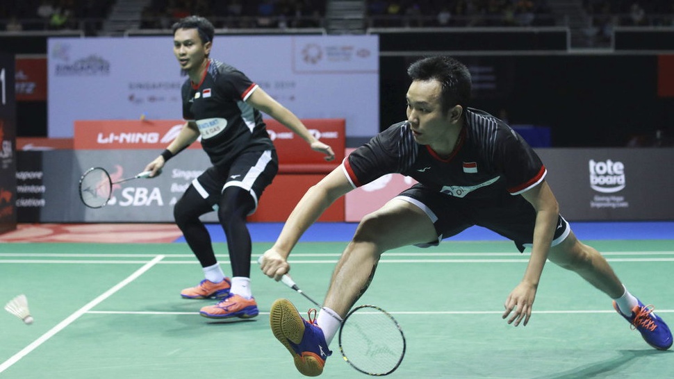 Hasil Drawing Indonesia Open 2019: Hendra/Ahsan Hadapi Duo Inggris