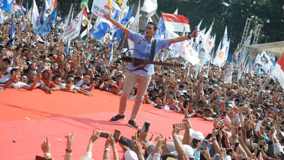 Kampanye Akbar Prabowo sandi di Tangerang