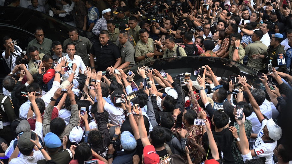 Isi Pidato Kemenangan Jokowi: Quick Count Sudah Jelas