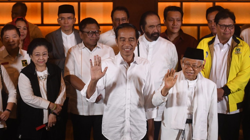 Hasil Quick Count LSI Denny JA 100%: Jokowi Unggul dari Prabowo
