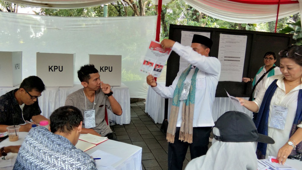 Jokowi-Ma'ruf Menang Telak Di 2 TPS depan Rumah Anies Baswedan