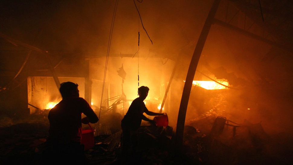 Satu TNI Terluka Akibat Kebakaran di Kompleks Kodam Pesanggrahan
