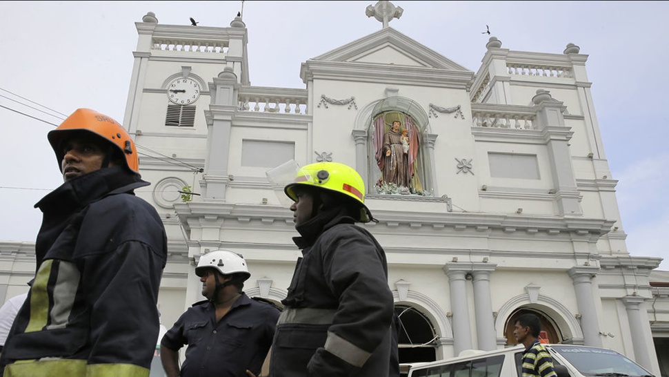 Polisi Tangkap 40 Orang Terkait Teror Bom Paskah di Sri Lanka