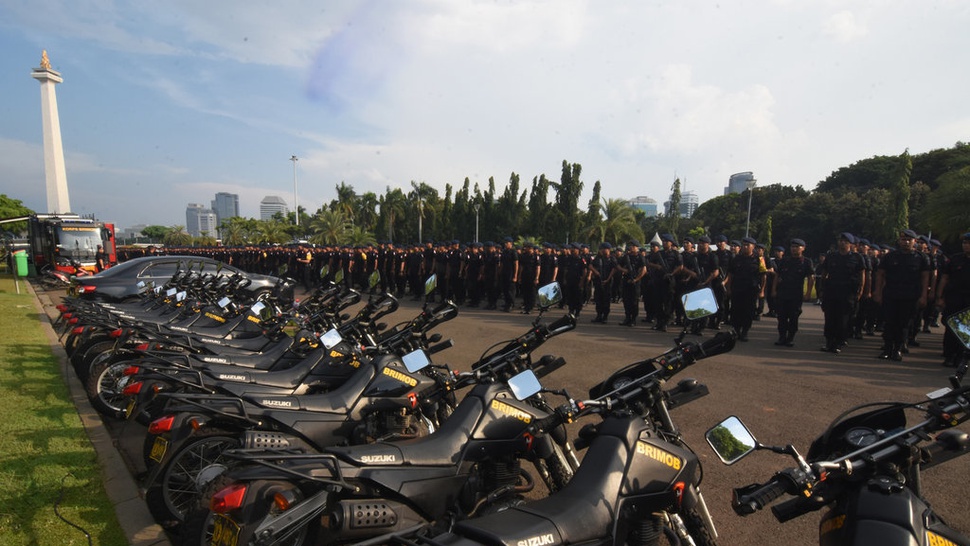 Pengerahan Brimob ke Jakarta untuk Antisipasi Gangguan Usai Pemilu