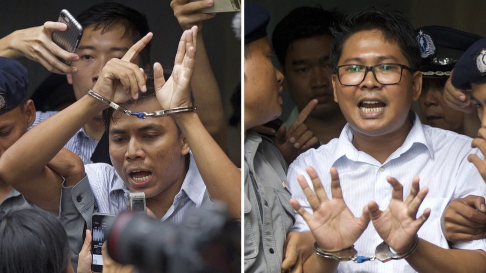 Permohonan Banding 2 Wartawan Reuters Ditolak Pengadilan Myanmar