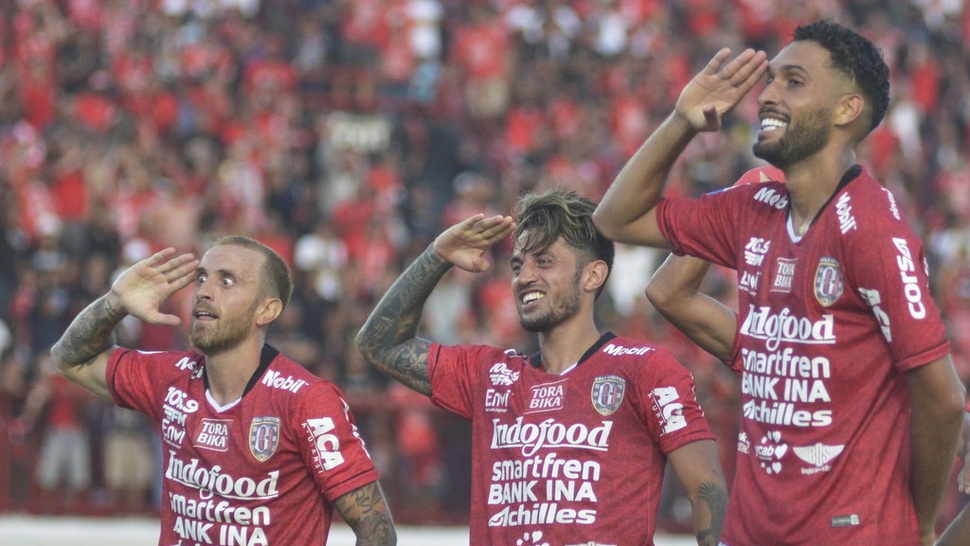 Hasil & Klasemen Liga 1 2019 Usai Laga Bali United vs Persija
