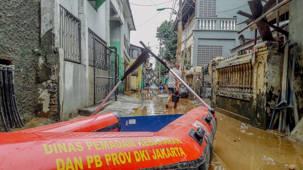 BPBD: Jumlah Lokasi Banjir di DKI Jakarta Berkurang Jadi 12 Titik